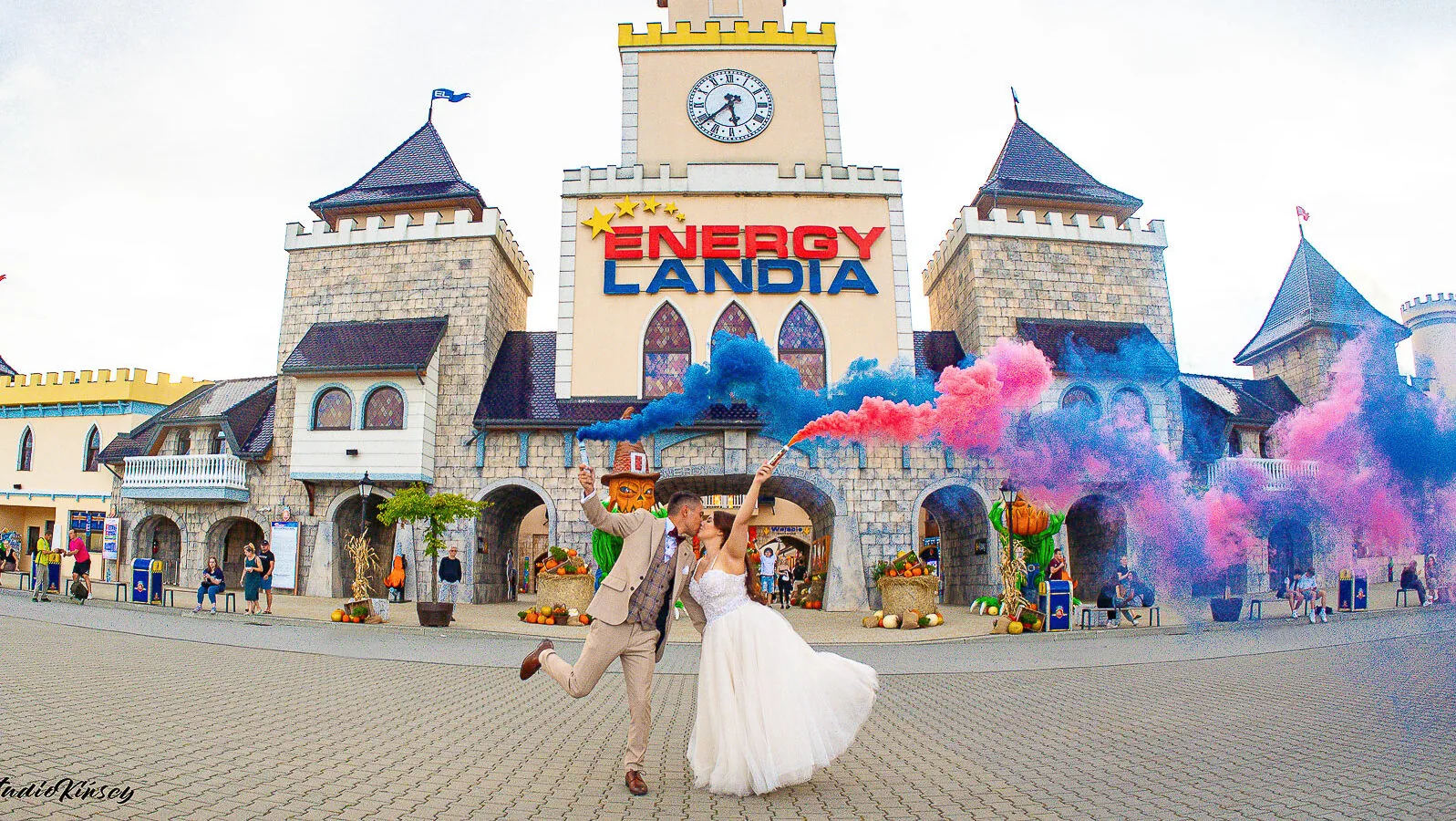 Energylandia — plener ślubny – fotograf Częstochowa