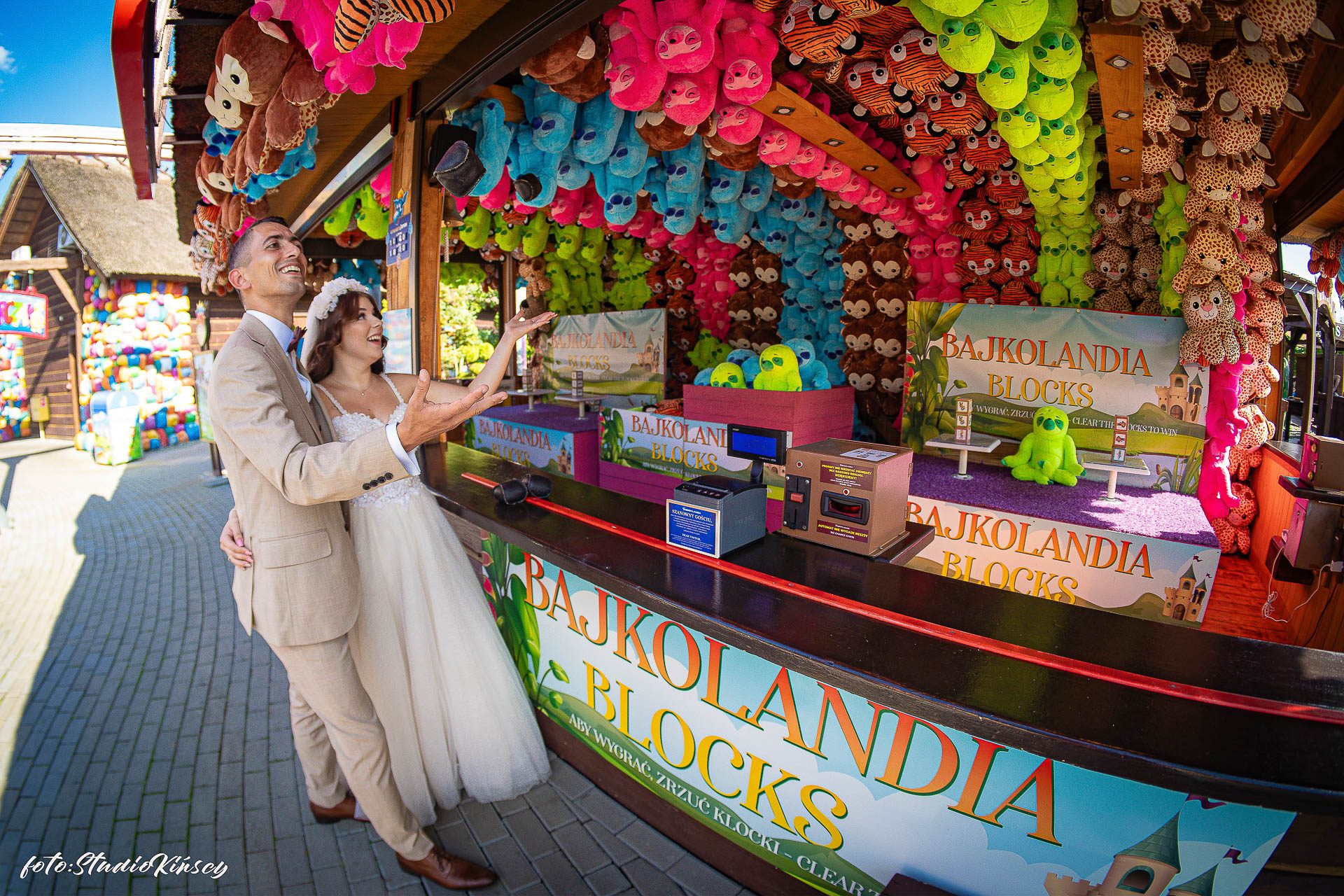 Energylandia — plener ślubny – fotograf Częstochowa