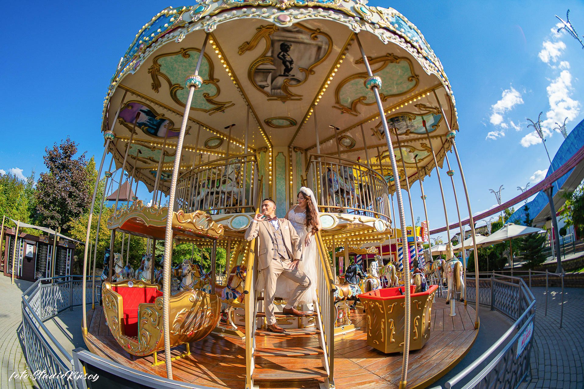 Energylandia — plener ślubny – fotograf Częstochowa