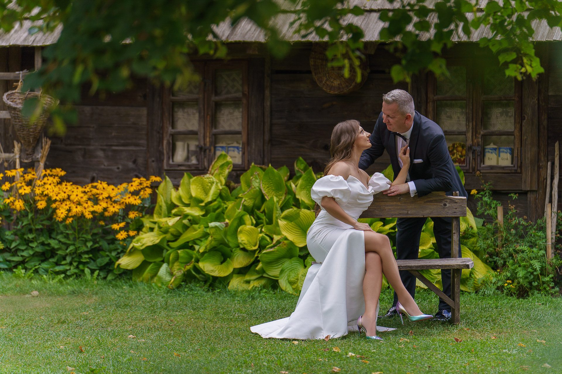 Ogrody Kapias — plener ślubny – fotograf Częstochowa