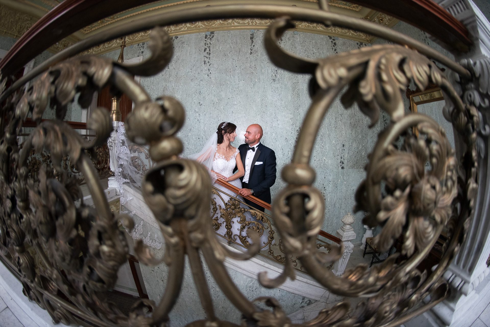 Pałac Ditla — plener ślubny – fotograf Częstochowa