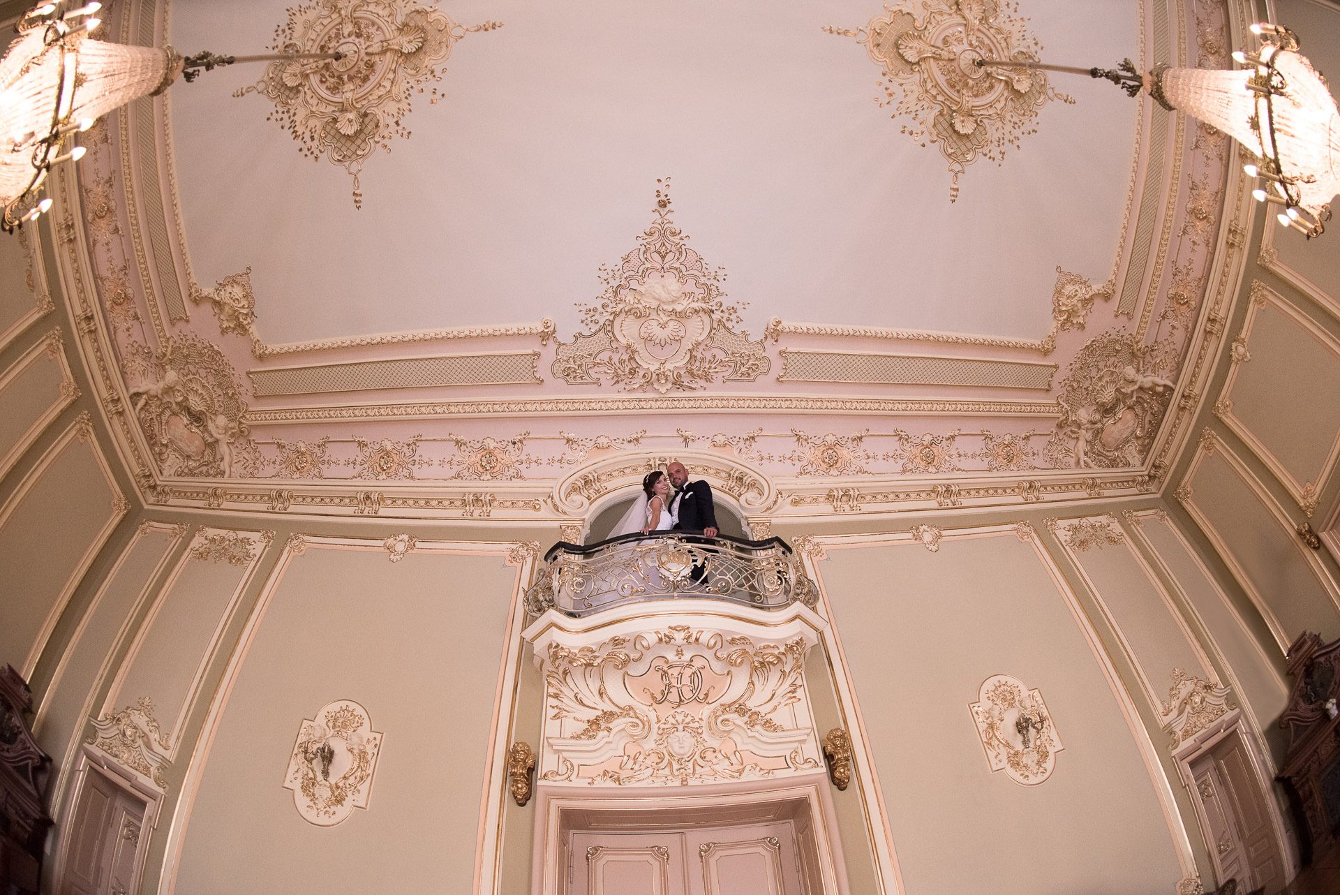 Pałac Ditla — plener ślubny – fotograf Częstochowa