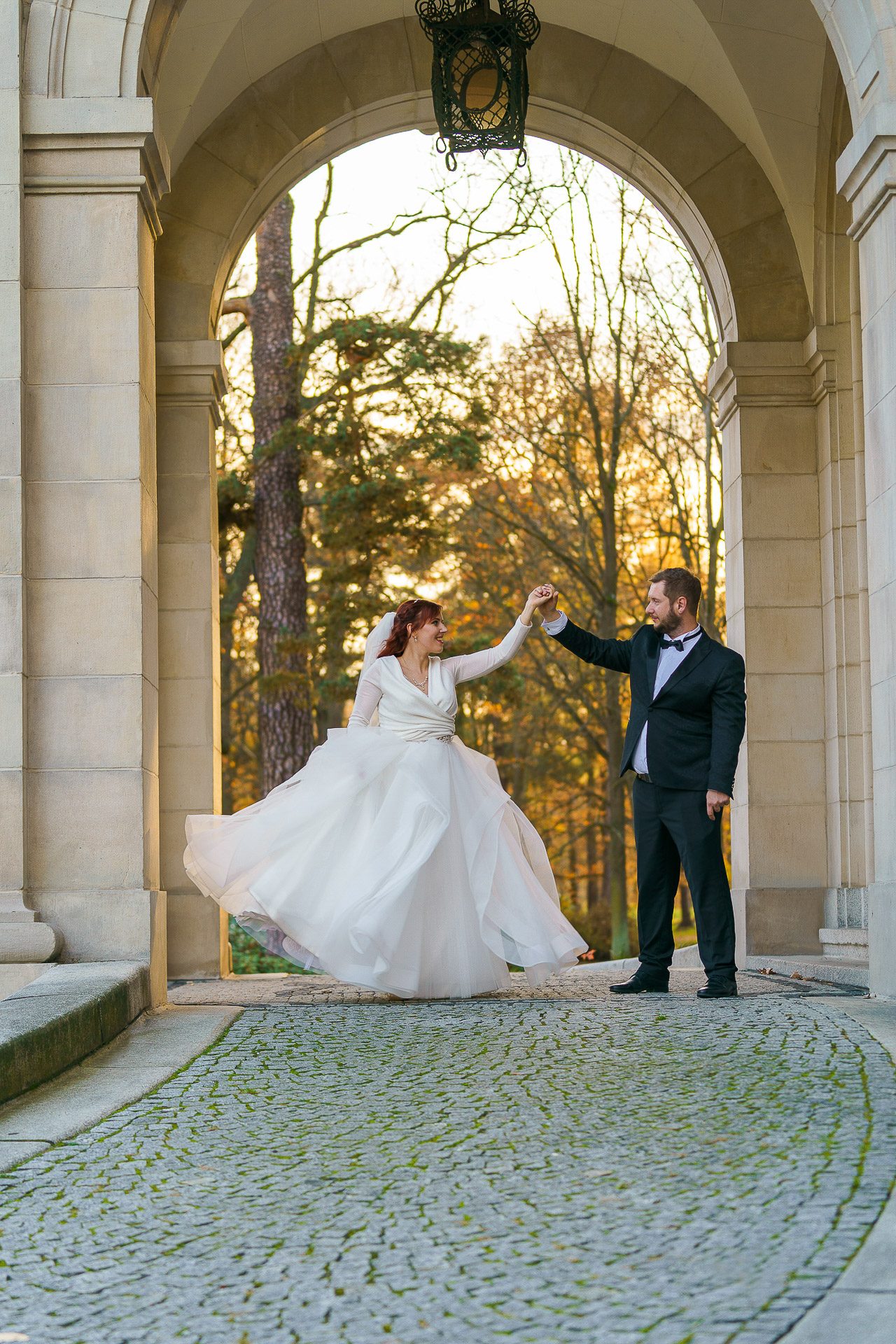 Pałac Kawalera — plener ślubny – fotograf Częstochowa