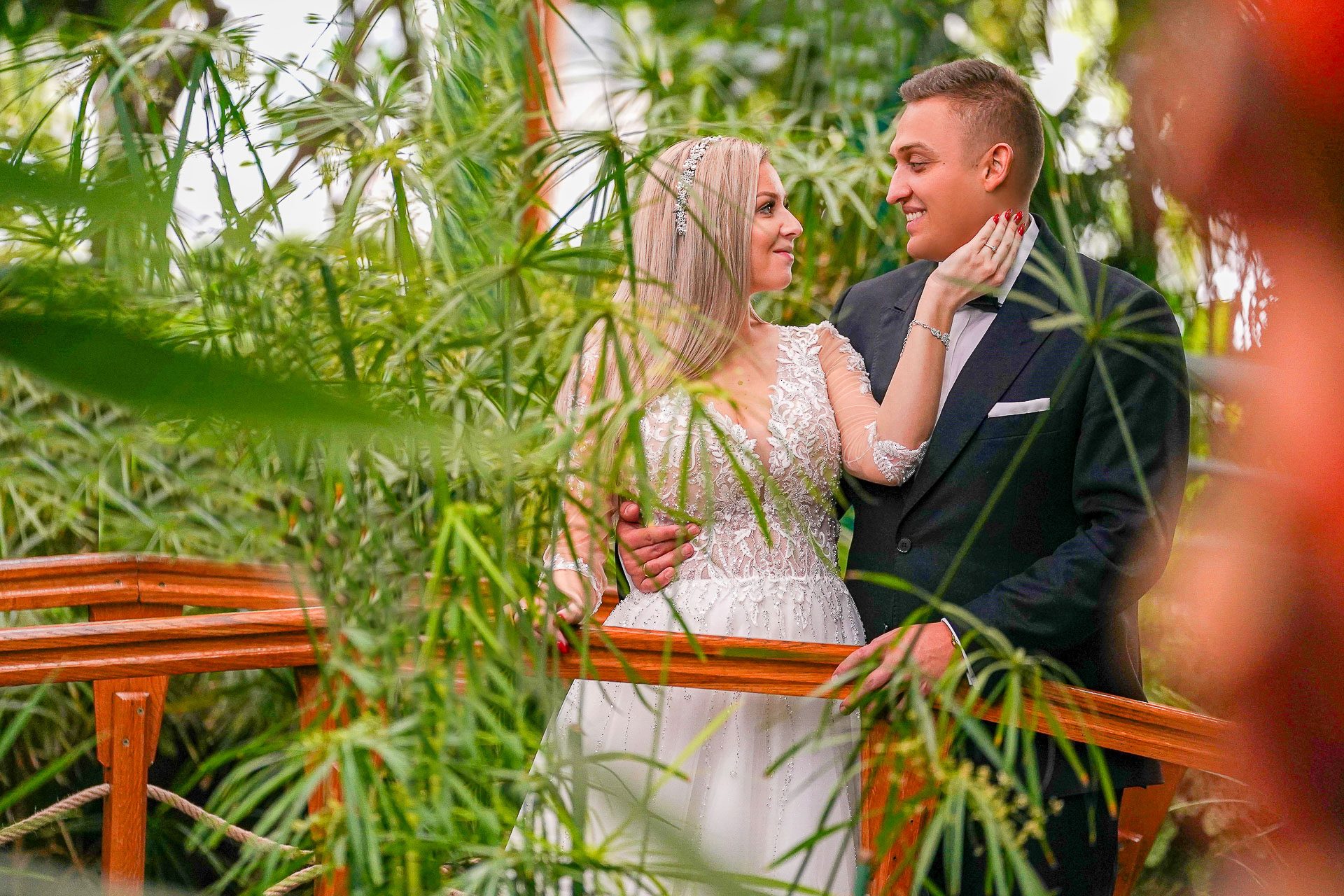 Palmiarnia — plener ślubny – fotograf Częstochowa