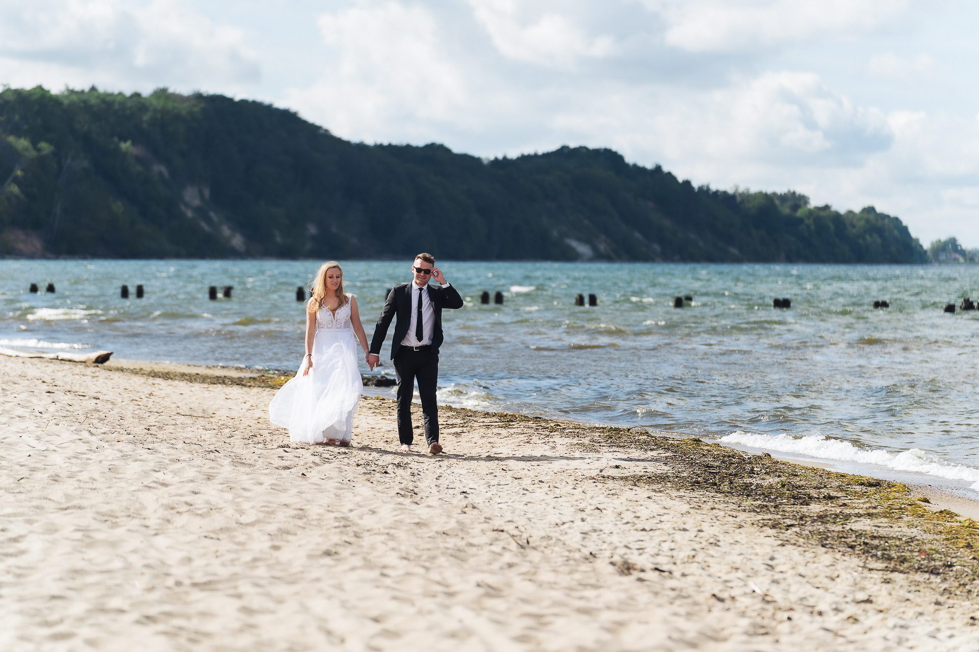 Sopot — plener ślubny nad morzem – fotograf Częstochowa