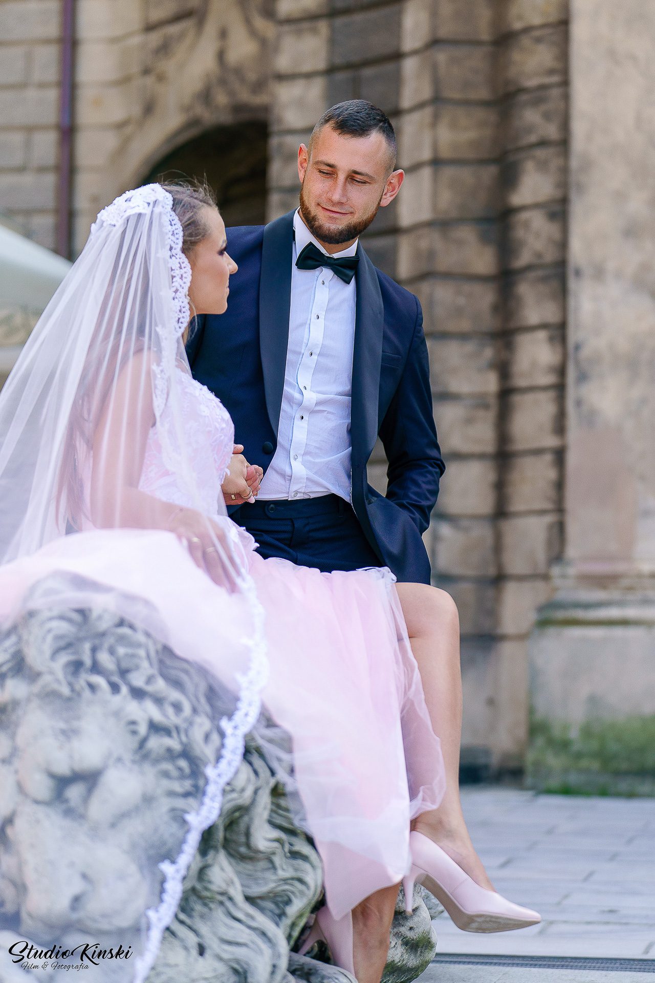 Zamek Moszna — plener ślubny – fotograf Częstochowa